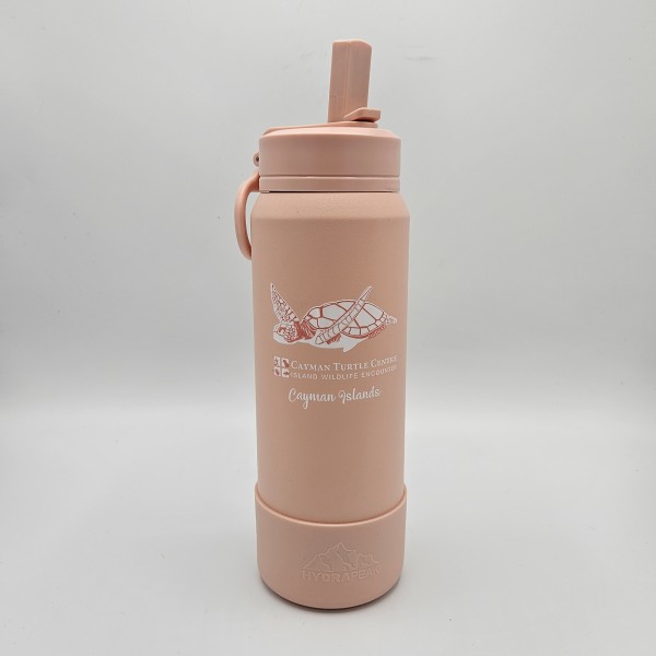 26oz Insulated Water Bottles with Matching Straw Lid and Rubber Boot